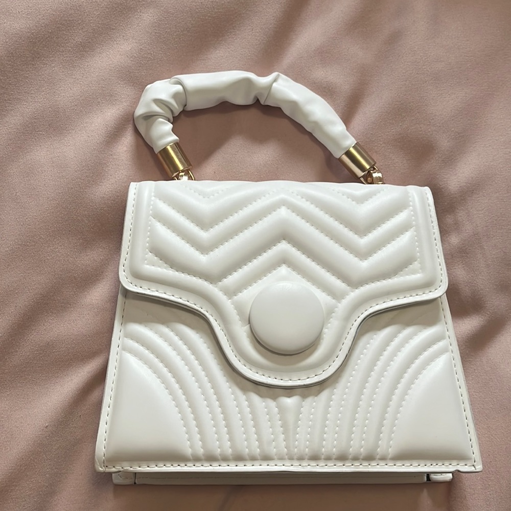 Small White Handbag